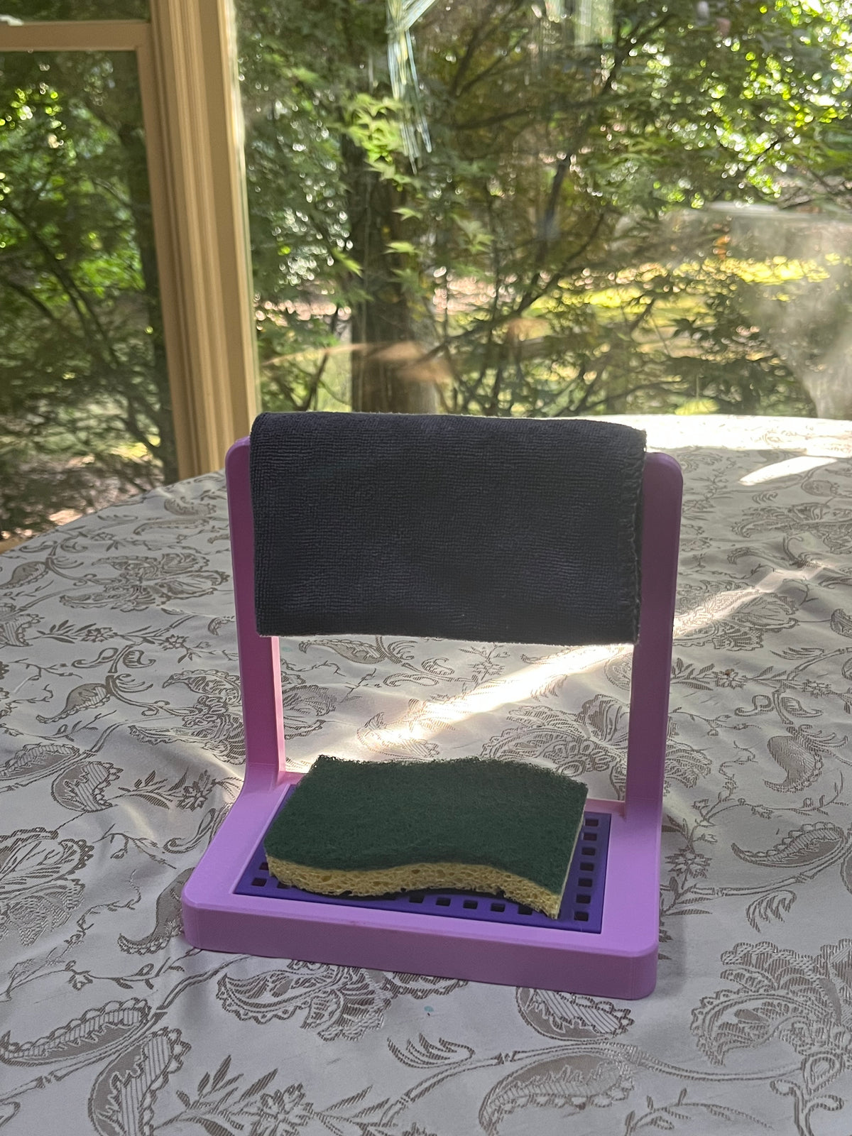 3D Printed Dish Cloth and Sponge Holder