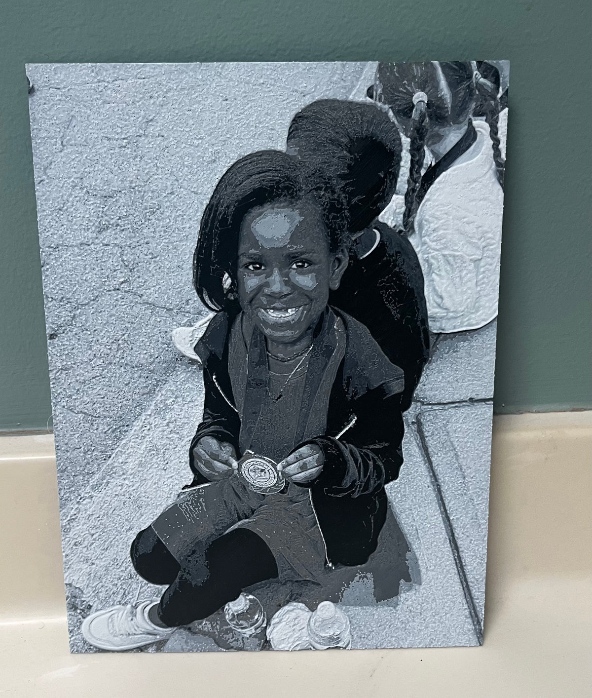 3D Printed Photo (frame sold separately)