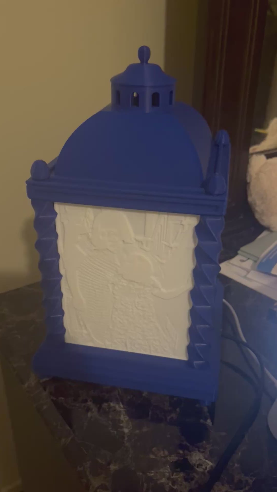 3D Printed Lithophane Lamp